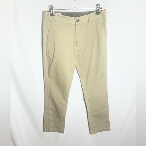 Volcom Khaki Chino Pants Mens 29x18 Slim Fit Casual Skate Stretch Beige